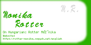 monika rotter business card